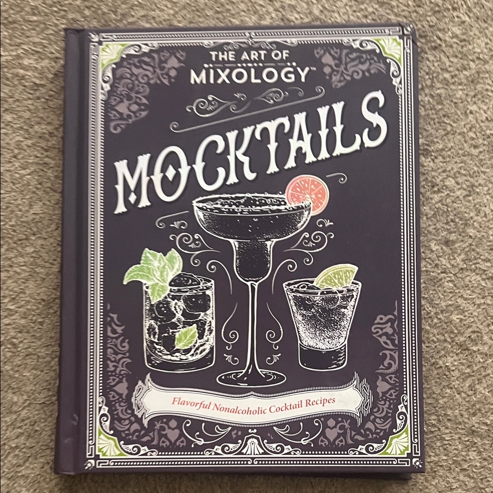 The Art of Mixology Mocktails Book